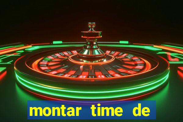 montar time de futebol site